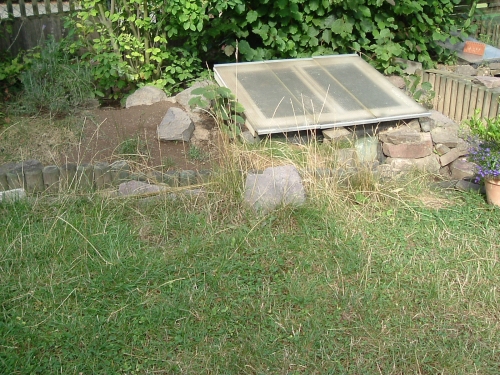 Gehegeeinfriedung fr meine Griechischen Landschildkrten